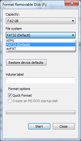 do you have to format an external drive to exfat for windows and mac independently